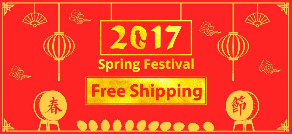 free shipping in spring festival