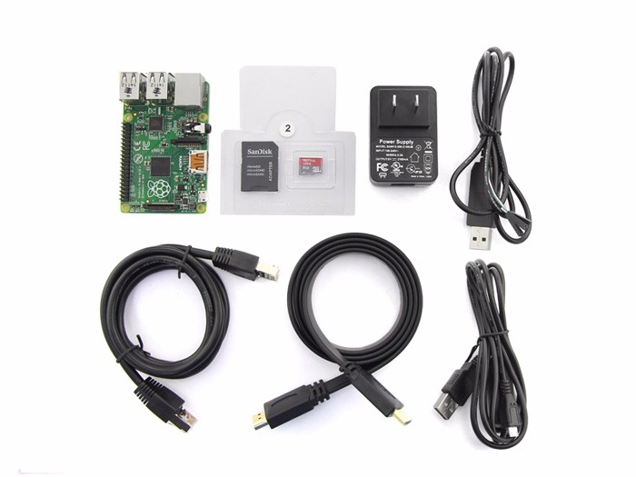 Quick Starter Kit with Raspberry Pi B&B+&A+